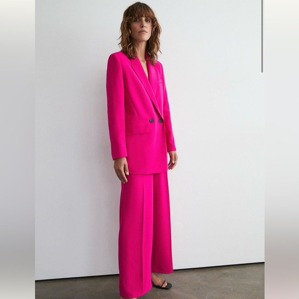 PrettyLittleThing Hot Pink Blazer & Suit Jacket